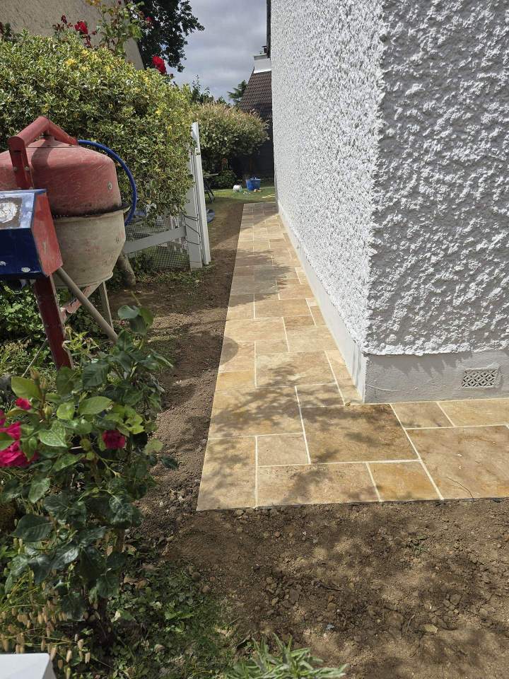 Création d'allée d'accès à Rambouillet