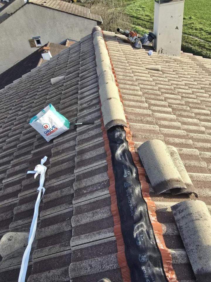 Rénovation toiture aux Essarts-le-Roi