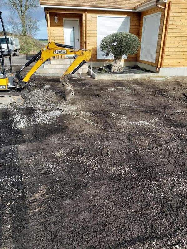 Travaux de terrassement à Les Essarts-le-Roi